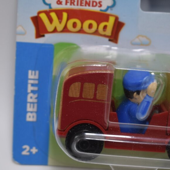 Bertie with Conductor Rare Thomas & Friends Wooden Railway Trains Engine New - Picture 6 of 11